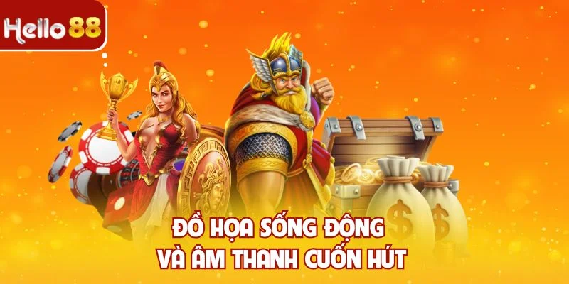 Đồ họa sống động và âm thanh cuốn hút