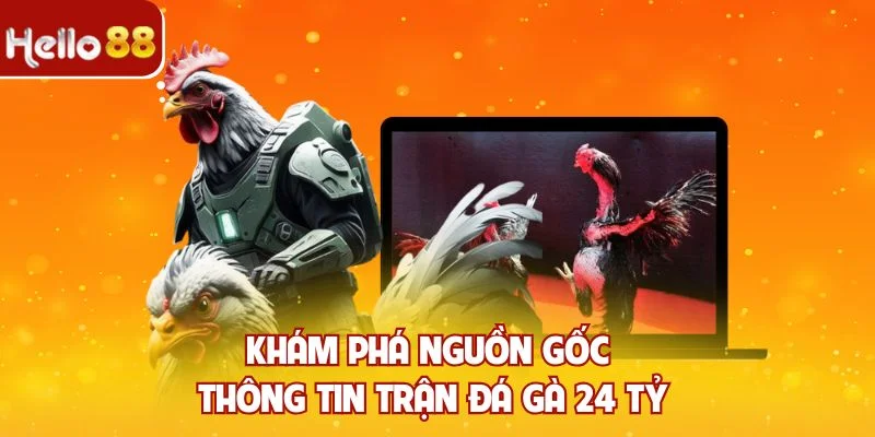 Khám phá nguồn gốc thông tin trận đá gà 24 tỷ
